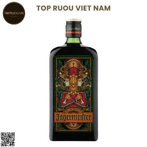 Rượu Thảo Mộc Jagermeister Thần Hươu - 1000ml - 35% - Đức