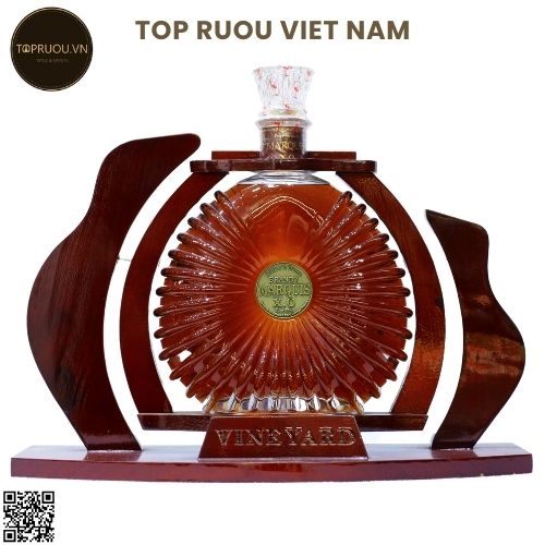 Kệ Rượu Gỗ Brandy XO Marquis - 3000ml - 40% - Pháp