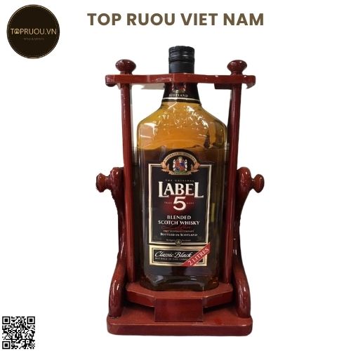 Kệ Gỗ Đứng Label 5 - 1500ml - 40% - Scotland