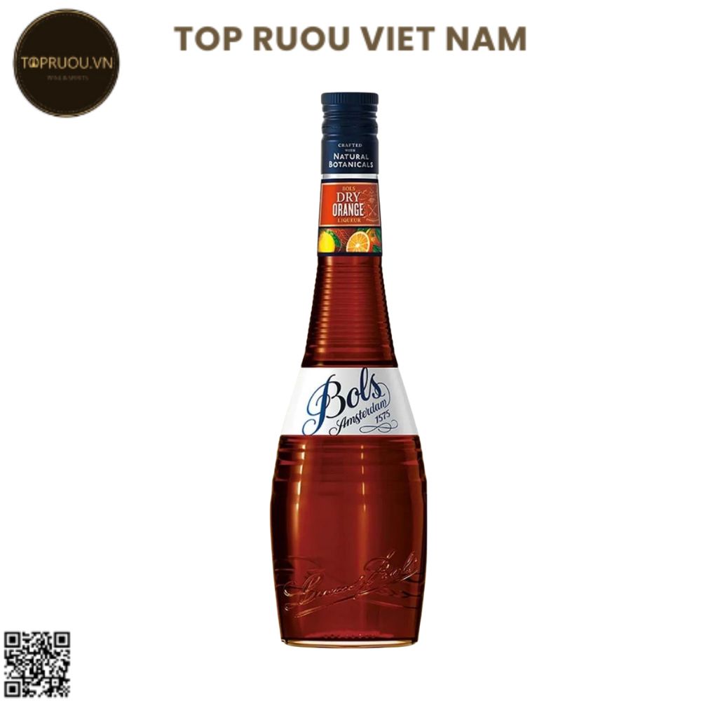 Liqueur Bols Dry Orange (Cam) - 700ml - 24% - Hà Lan