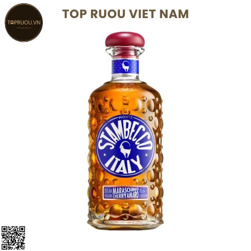 Liqueur Stambecco Maraschino Cherry Amaro - 700ml - 35% - Ý