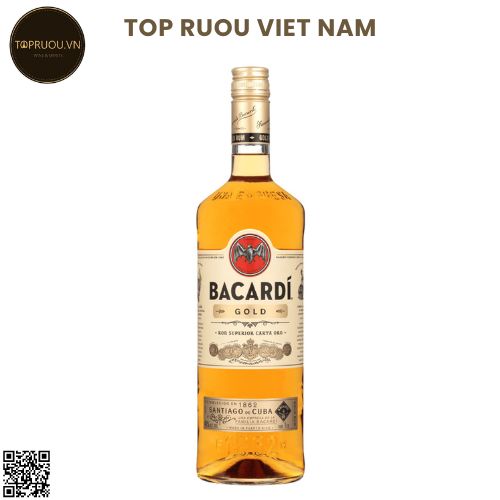 Rum Bacardi Gold - 1000ml - 40% - Cuba