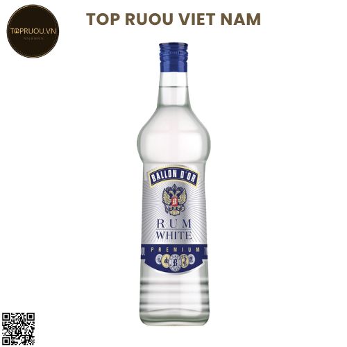 Rum Ballon D'or White 700ml - 40%