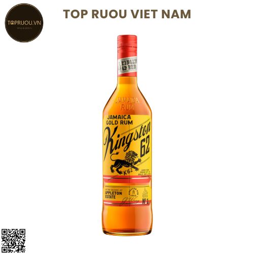Rum Kingston 62 Gold - 700ml - 40% - Jamaica