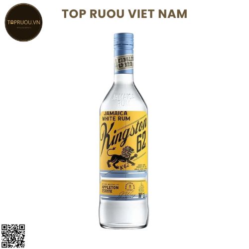 Rum Kingston 62 White - 700ml - 40% - Jamaica