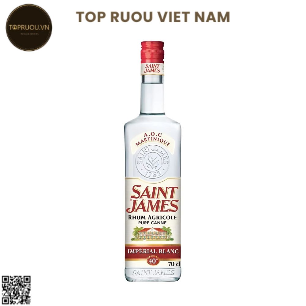 Rum Saint James White - 700ml - 40% - Caribe
