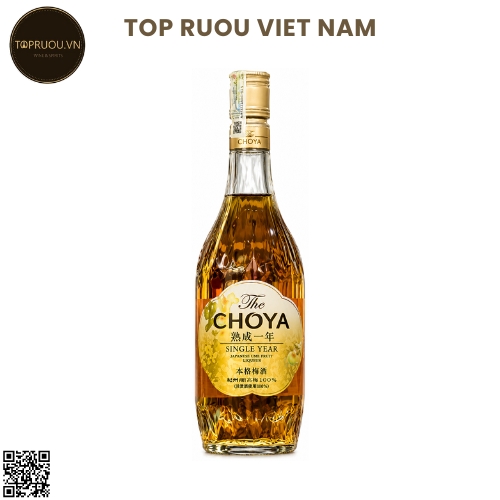 Rượu Mơ Choya Single Year - 700ml - 15% - Nhật Bản