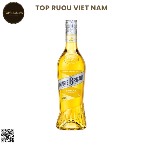 Liqueurs Marie Brizard Banane (Chuối) - 700ml - 23% - Pháp