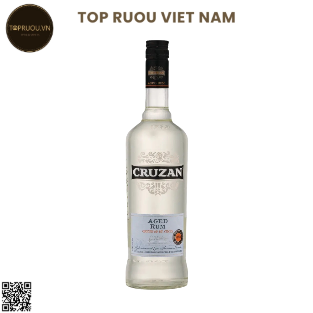 Rum Cruzan Aged Light Rum - 700ml - 40% - Mỹ