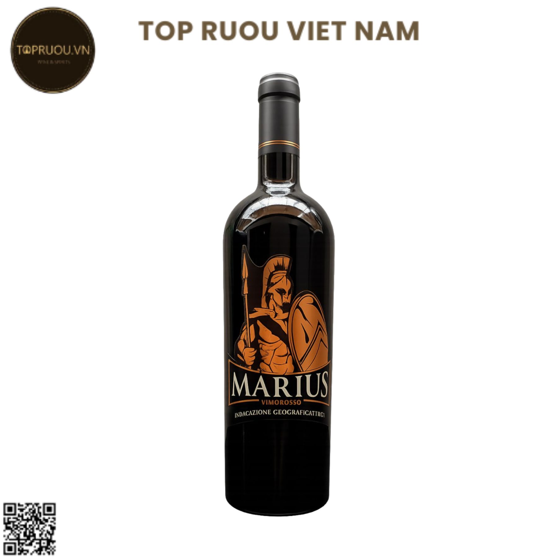 Rượu Vang Đỏ Marius - Ý - Blended - 14.5% - 750ml