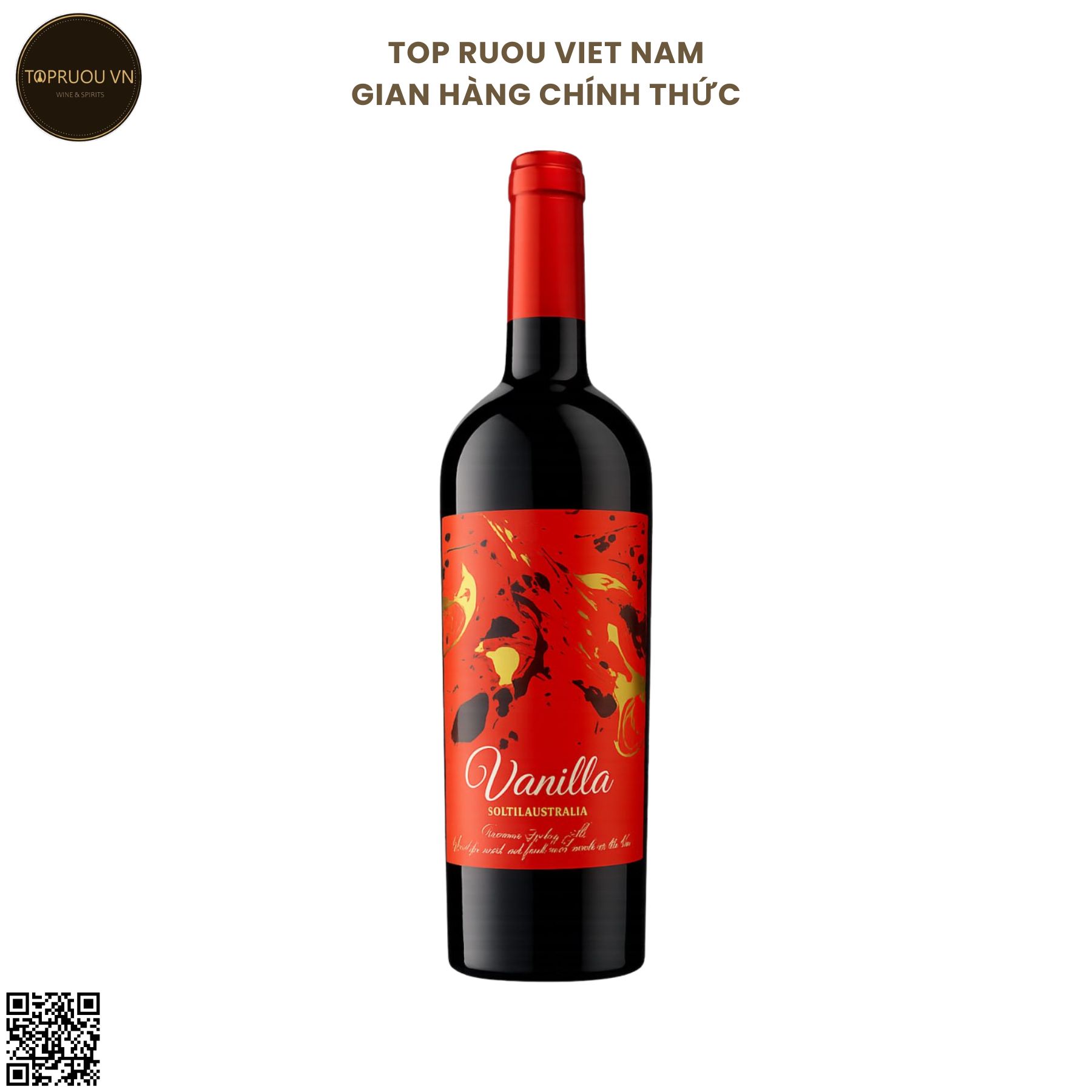 Rượu Vang Đỏ Vanilla - Úc - Blended - 14% - 750ml