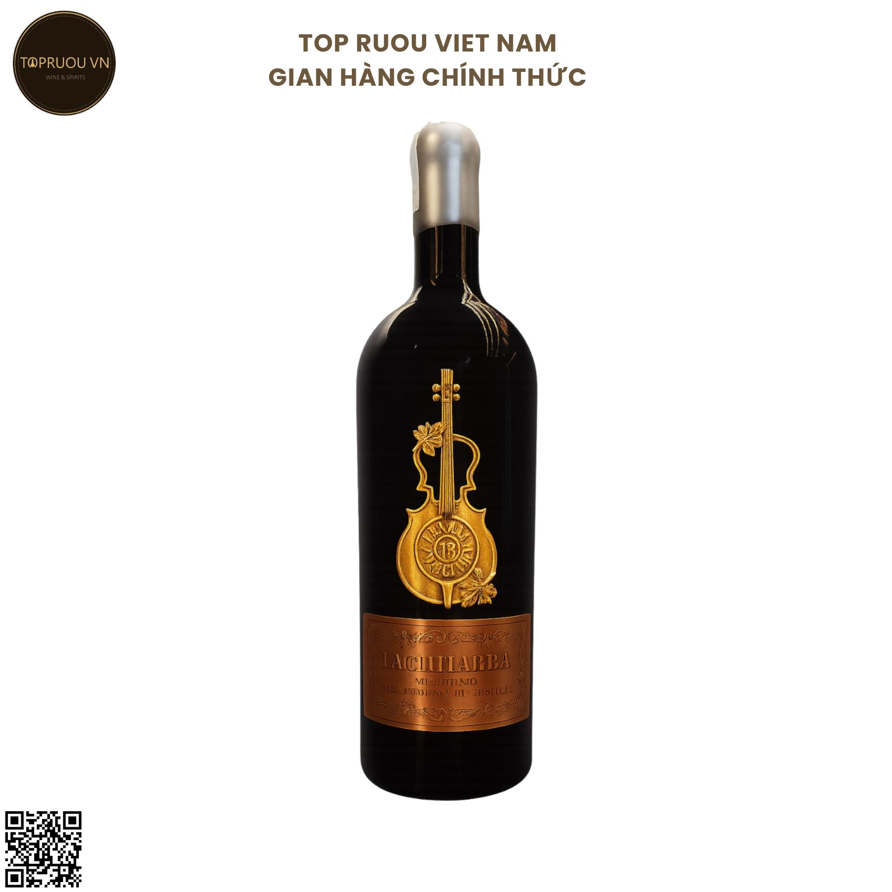 Rượu Vang Đỏ La Chitaria - Ý - Primitivo - 18% - 750ml