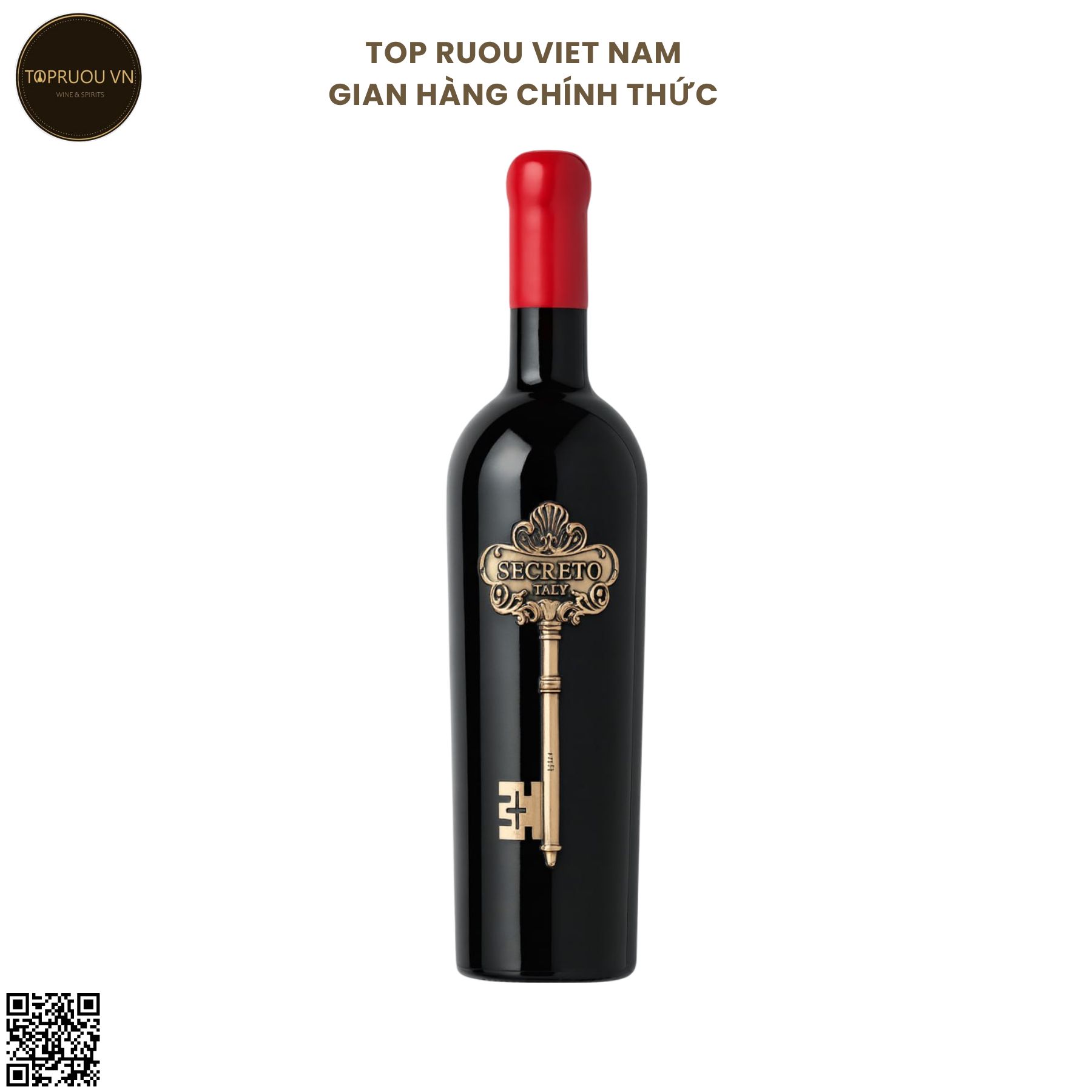 Rượu Vang Đỏ Segreto - Ý - Negroamaro - 16% - 750ml