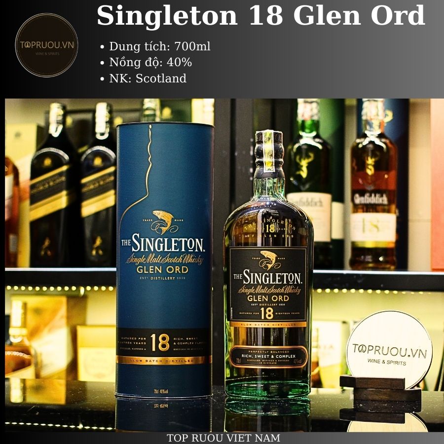 The Singleton 18 GLen Ord - 700ml - 40% - Scotland