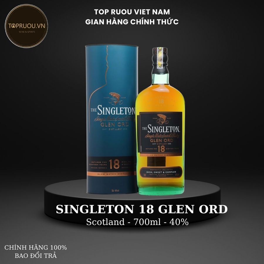 The Singleton 18 GLen Ord - 700ml - 40% - Scotland