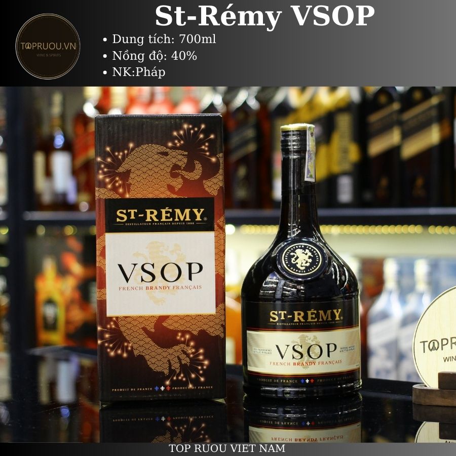 Brandy ST-Remy VSOP - 700ml - 40% - Pháp