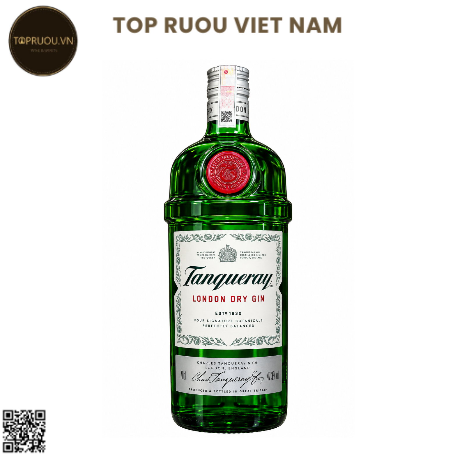 Gin Tanqueray London Dry - 750ml - 47,3% - Anh