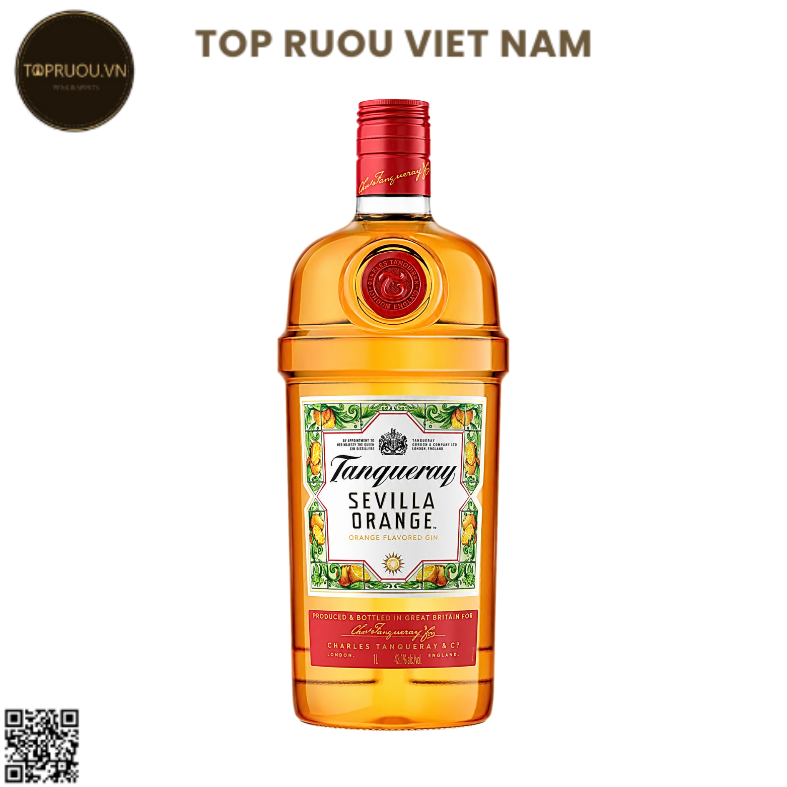 Gin Tanqueray Flor de Sevilla 700ml - 41,3% - Anh