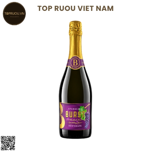 Nước Ép Trái Cây Burst (Nho Đỏ) - 750ml - 0% - Việt Nam