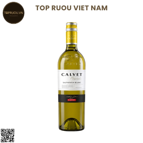 Rượu Vang Trắng Calvet Sauvignon Blanc - Pháp - Sauvignon Blanc - 12% - 750ml