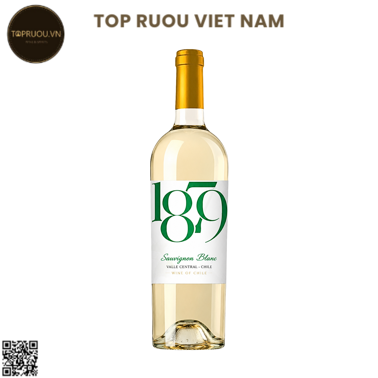 Rượu Vang Trắng 1879 - Chile - Sauvignon Blanc - 12,5% - 750ml