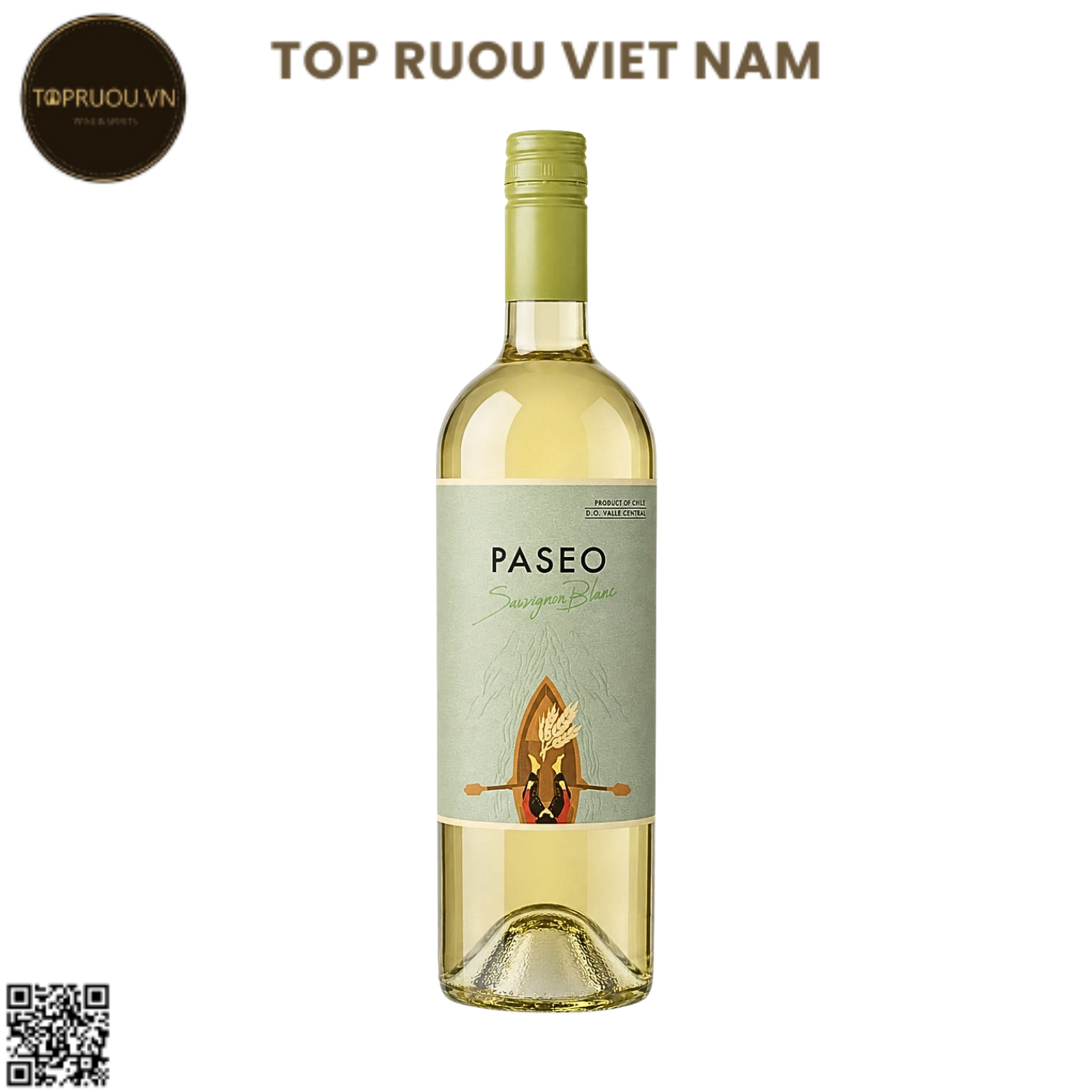 Rượu Vang Trắng Paseo - Chile - Sauvignon Blanc - 13,5% - 750ml