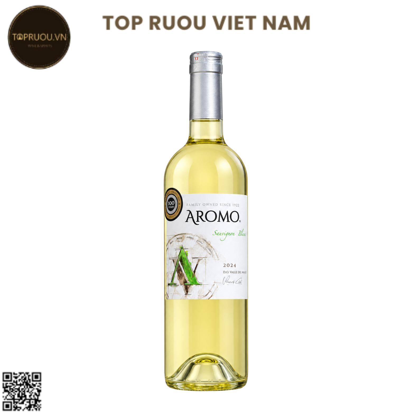 Rượu Vang Trắng Aromo Sauvignon Blanc - Chile - Sauvignon Blanc - 13% - 750ml