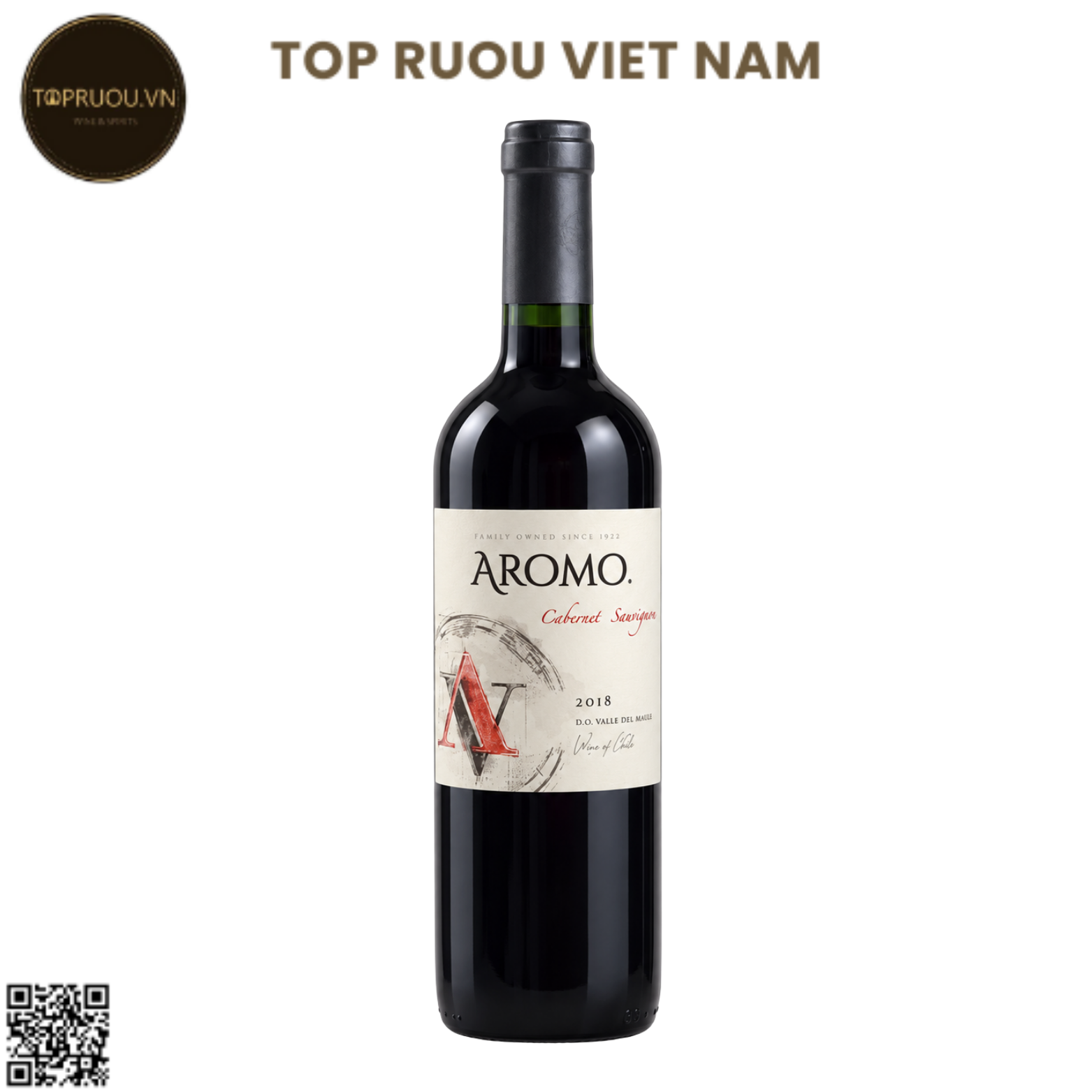 Rượu Vang Đỏ Aromo Cabernet Sauvignon - Chile - Cabernet Sauvignon - 13,5% - 750ml