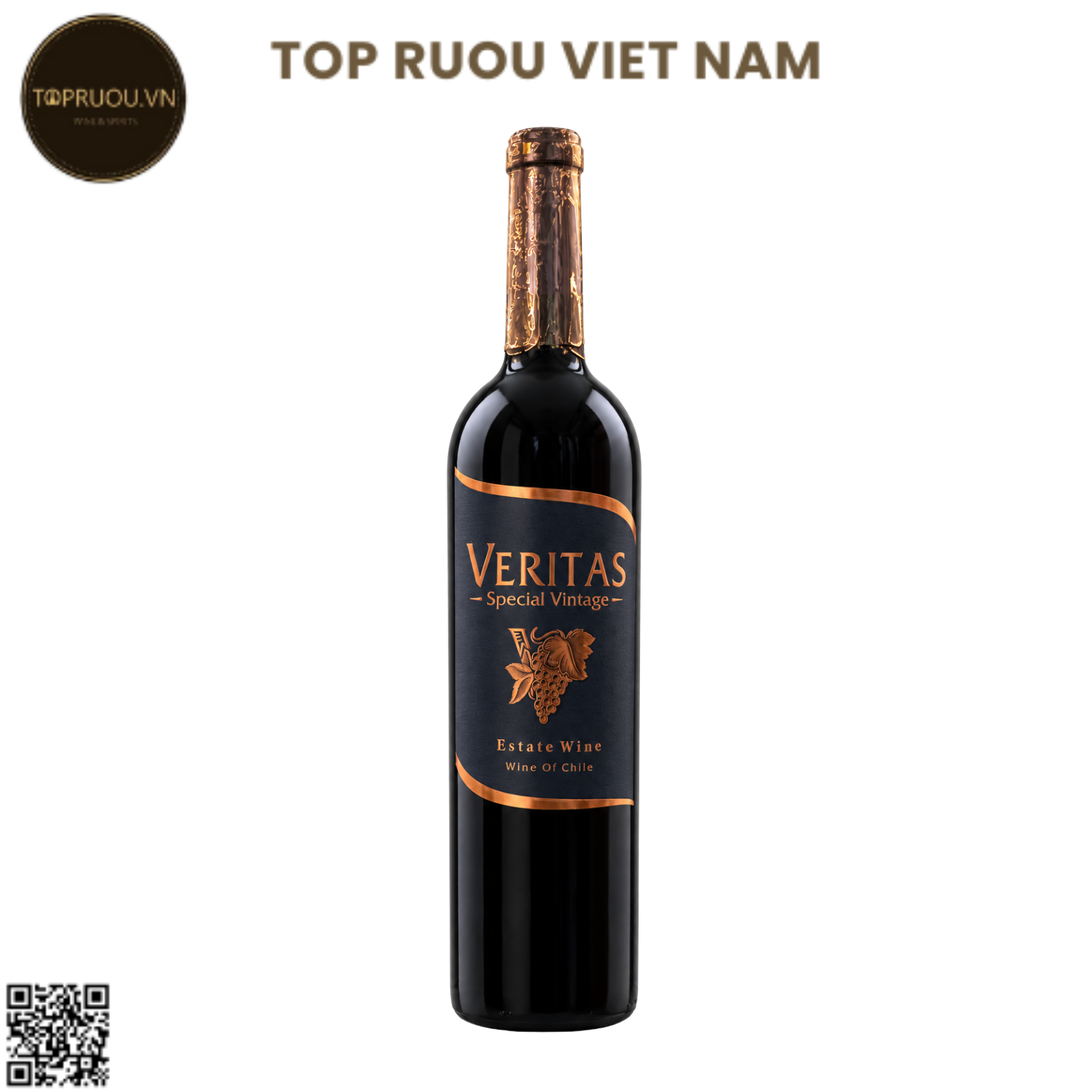 Rượu Vang Đỏ Veritas Special Vintage - Cabernet Sauvignon - 750ml - 13% - Chile
