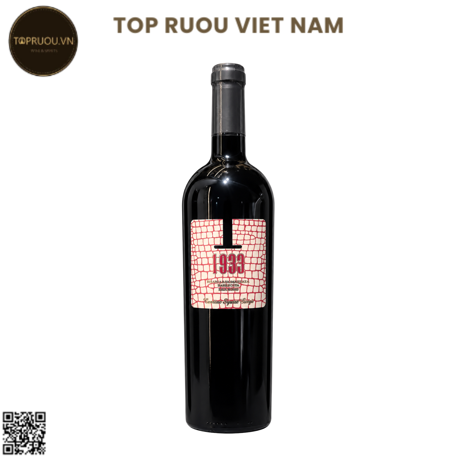 Rượu Vang Đỏ Ngọt 1933 Semi Dolce - Ý - Blended - 10.5% - 750ml
