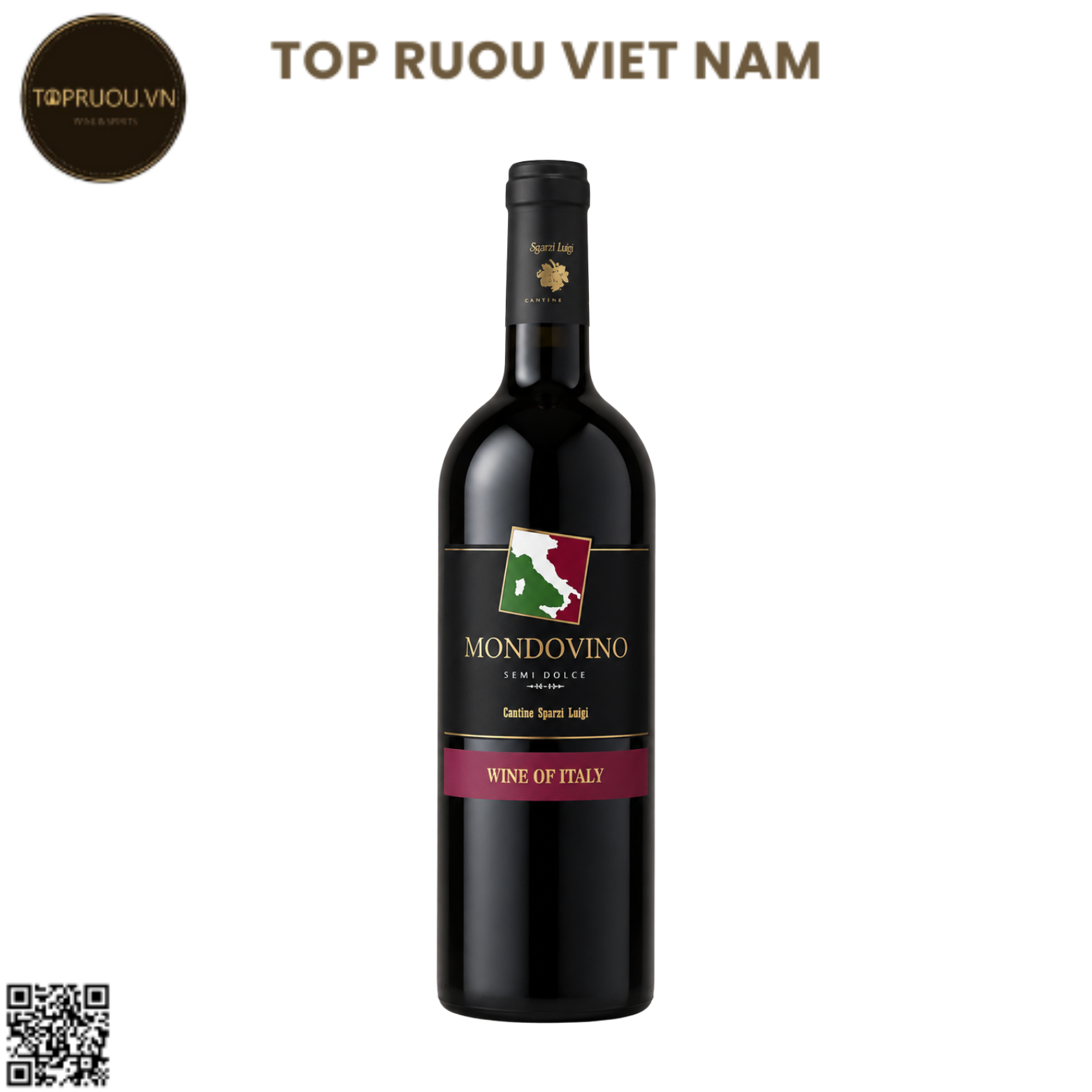 Rượu Vang Ngọt Mondovino Semi - Ý - Negroamaro - 10,5% - 750ml