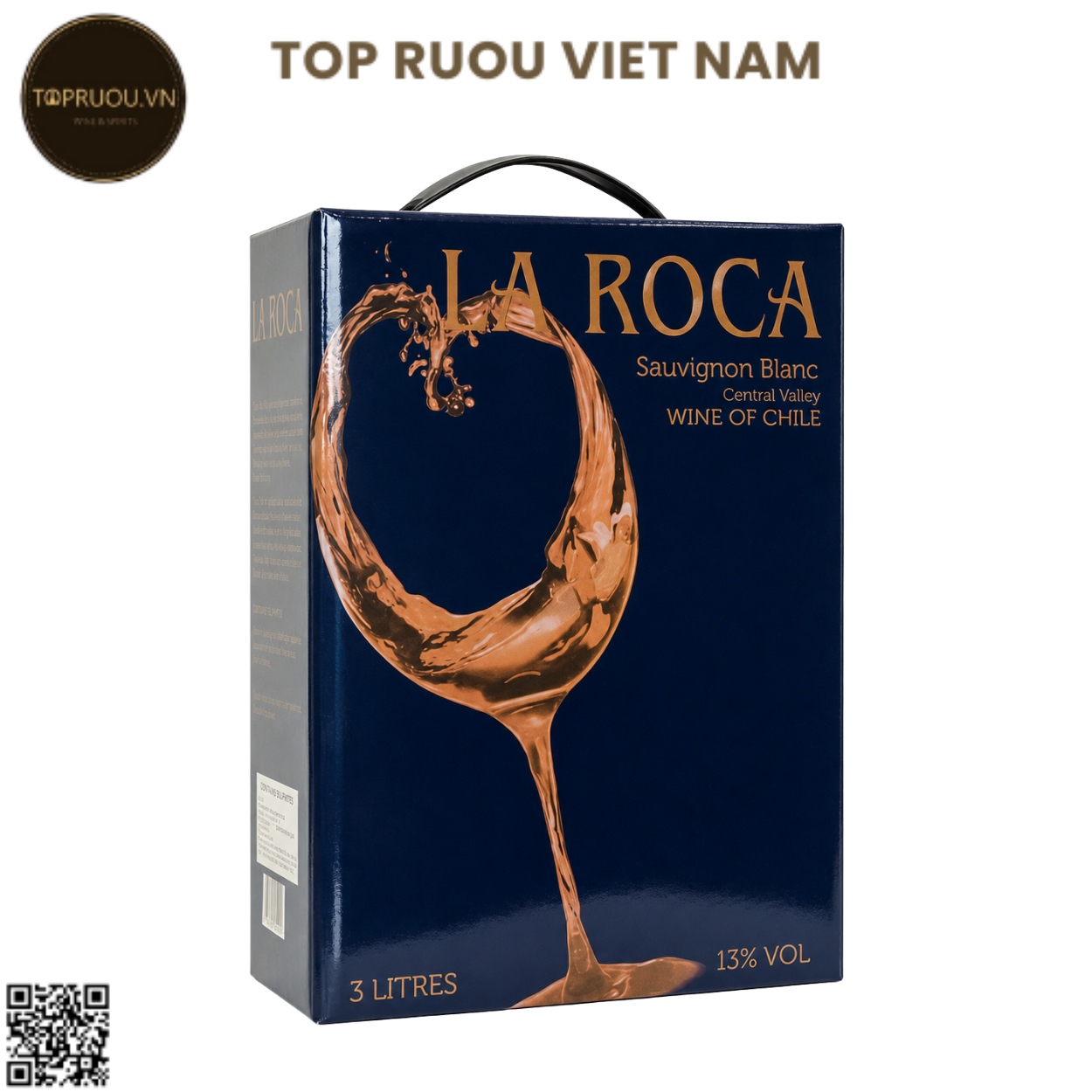 Rượu Vang Trắng Túi La Roca - Chile - Sauvignon Blanc - 13% - 3000ml