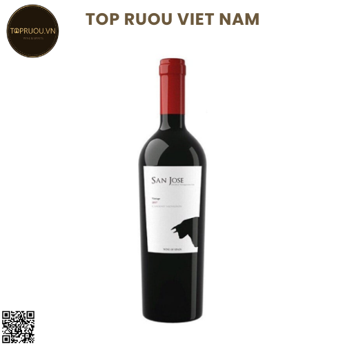 Rượu Vang Đỏ San Jose - Tây Ban Nha - Cabernet Sauvignon - 13.5% - 750ml