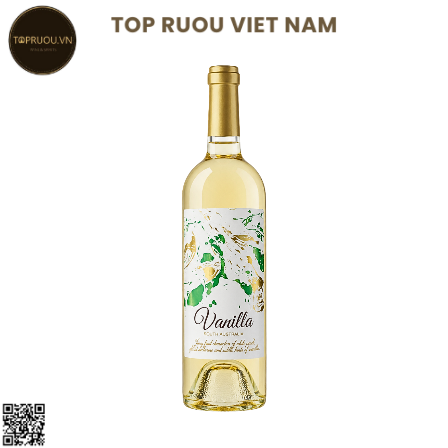 Rượu Vang Trắng Vanilla - Úc - Blended - 13% - 750ml