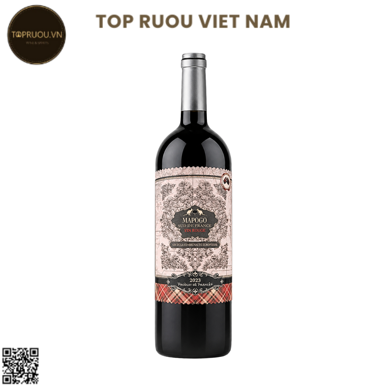 Rượu Vang Đỏ Mapogo - Úc - Blended - 13.5% - 750ml