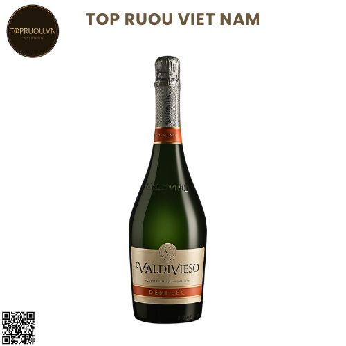 Vang Nổ Sparkling Wine Valdivieso Demi Sec - Chile - Chardonnay, Semillon - 12%  - 750ml