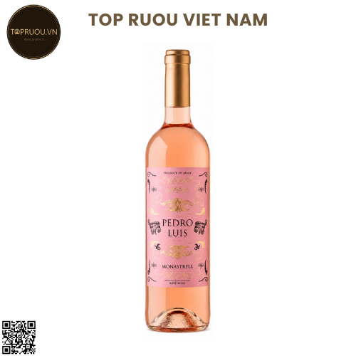 Vang hồng Pedro Luis Rosé – Tây Ban Nha – Monastrell – 12.5% – 750ml