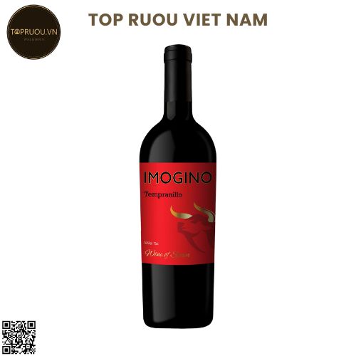 Vang Đỏ Imogino - Cabernet Sauvignon - 750ml - 14% - Tây Ban Nha