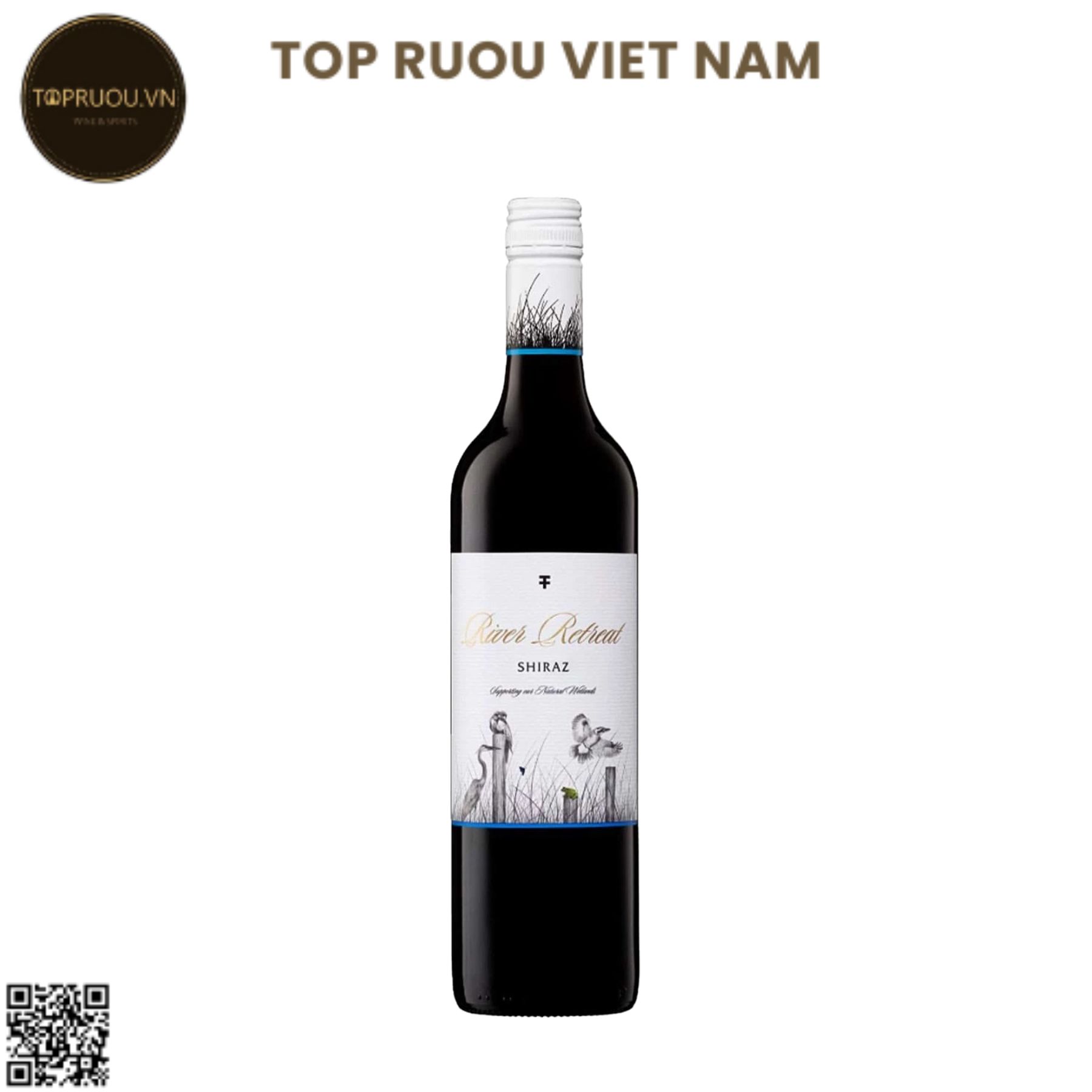 Rượu Vang Đỏ River Retreat - Úc - Shiraz - 14% - 750ml