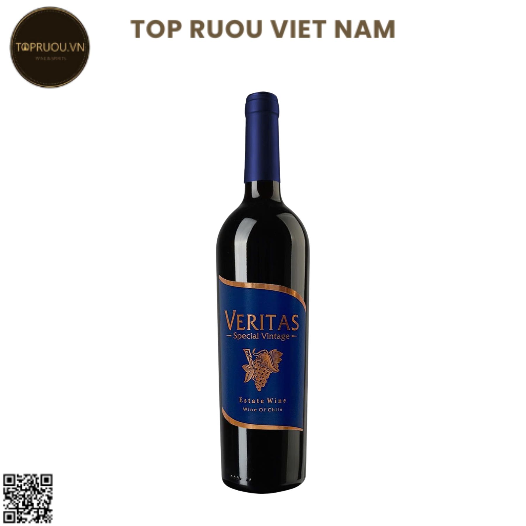 Rượu Vang Đỏ Veritas Special Vintage - Cabernet Sauvignon - 750ml - 13% - Chile