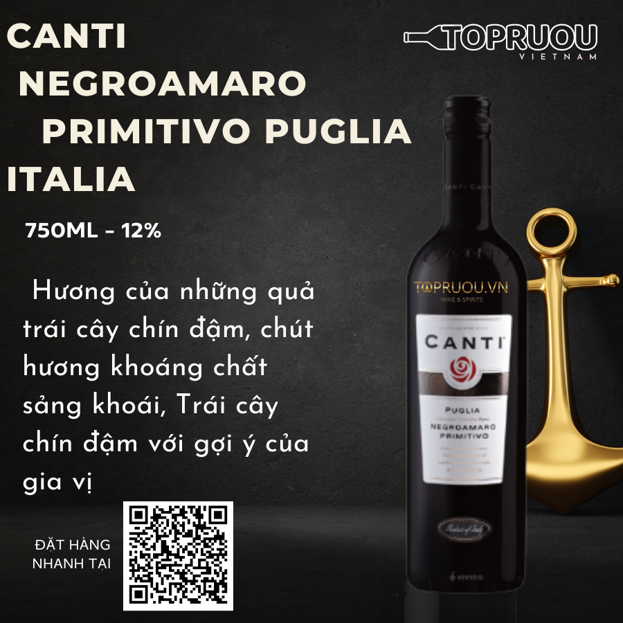 Vang Đỏ German - Pháp - Merlot - 13,5% - 750ml
