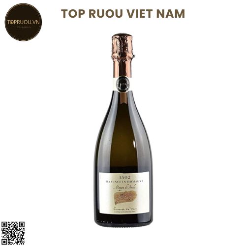 Vang Nổ Mappa Di Imola 1502 Divinci - Ý - Grechetto Gentile, Chardonnay - 12% - 750ml