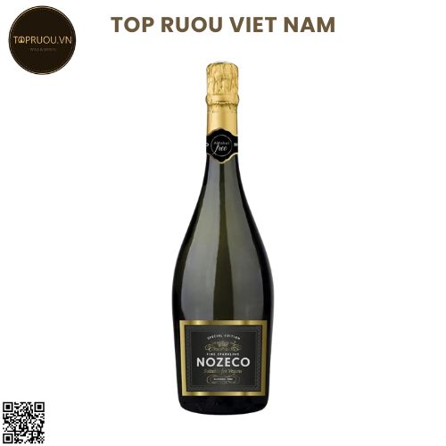 Vang Nổ Nozeco Fine Sparkling - Pháp - Blended - 0% - 750ml