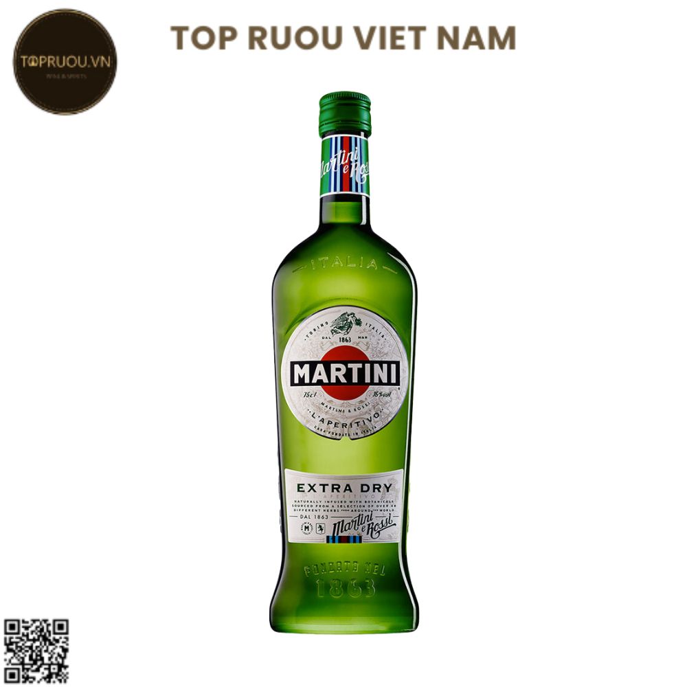 Vermouth Martini Extra Dry - 1000ml - 15% - Italia