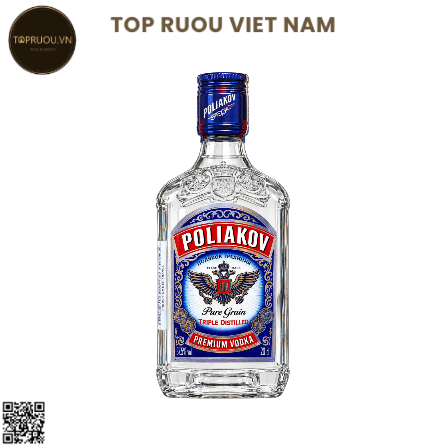 Vodka Poliakov - 200ml - 40%