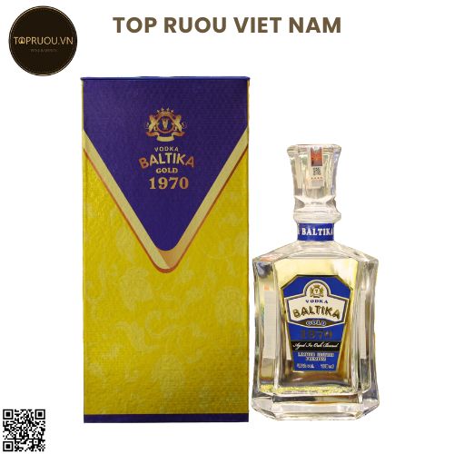 Vodka Baltika Gold 1970 - 700ml - 40% - Pháp