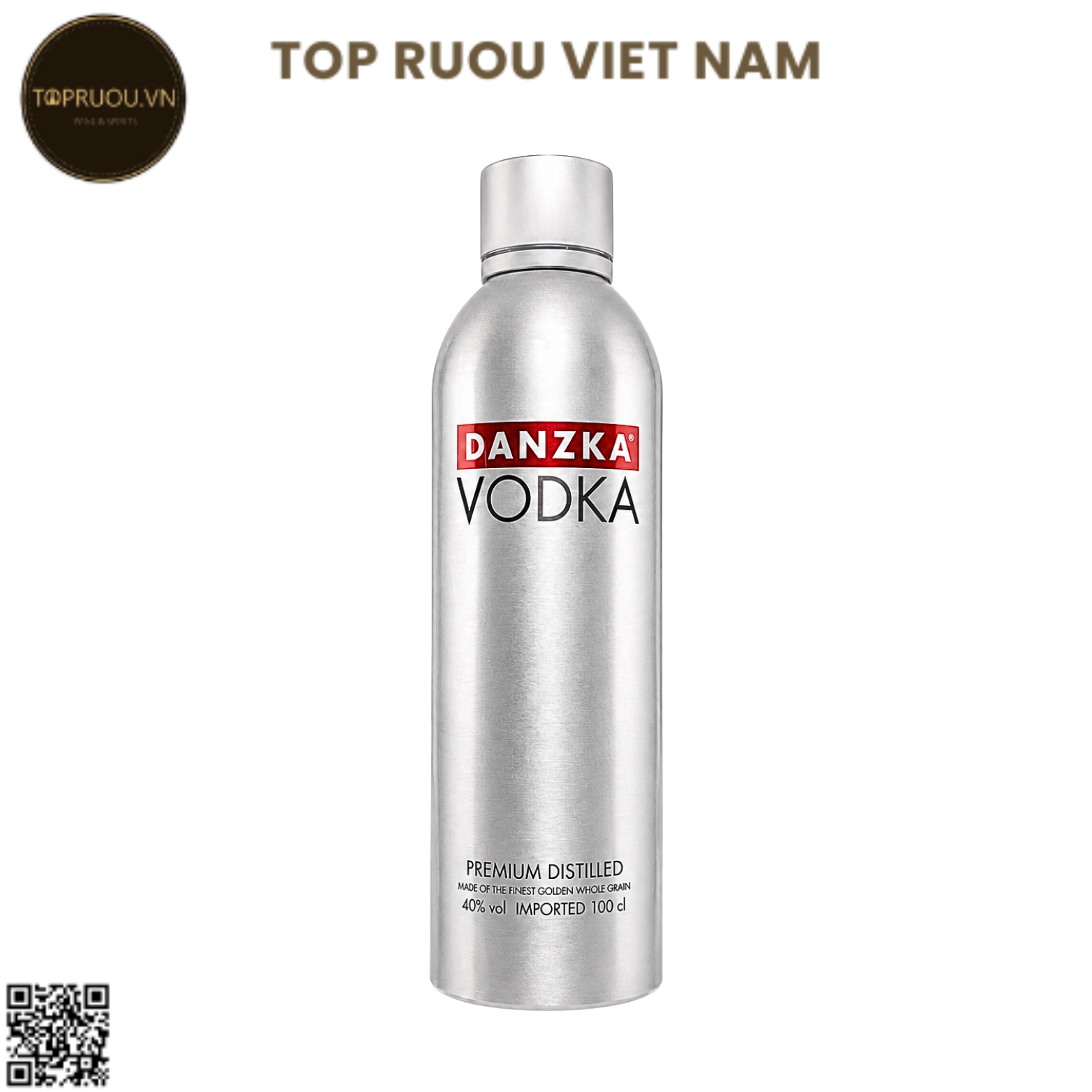 Vodka Danzka - 700ml - 40% - Đan Mạch