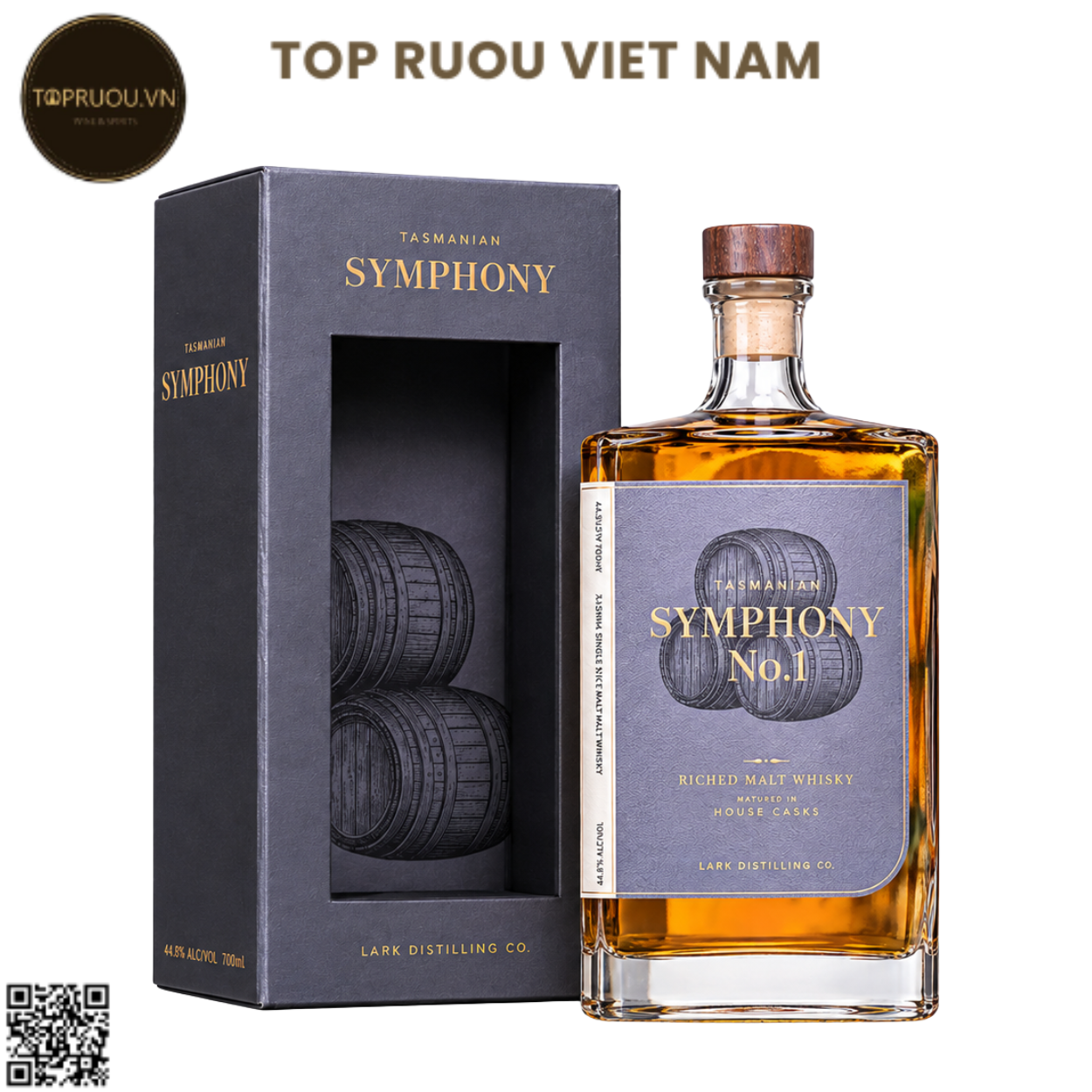 Whisky Lark Symphony No. 1 Single Malt - 500ml - 40,2% - Úc
