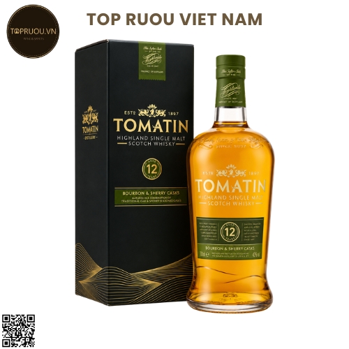 Whisky Tomatin 12 Years Highland Single Malt - 700ml - 43% - Scotland