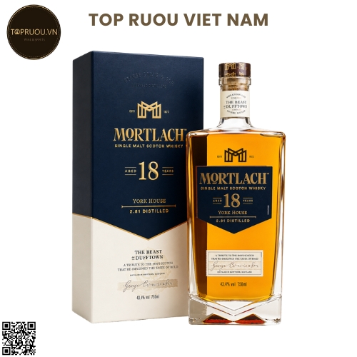 Whisky Mortlach 18 Single Malt - 700ml - 43.4% - Scotland